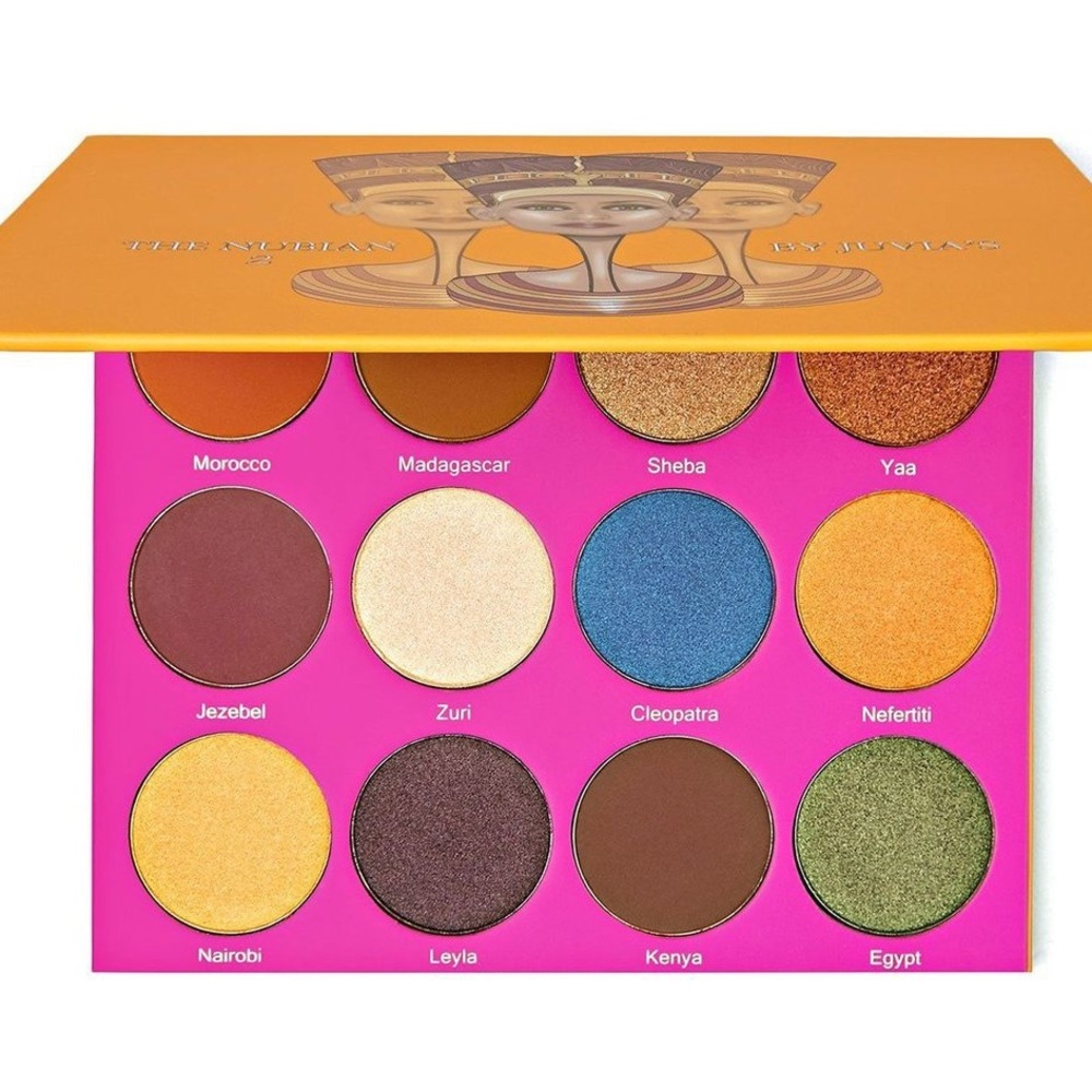 The Nubian 2 by Juvia’s Eyeshadow Palette